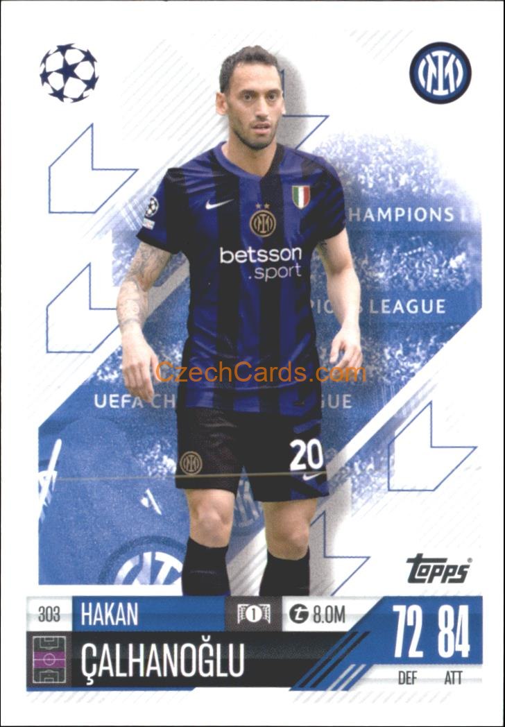 Hakan Calhanoglu 2024/25 Match Attax #303