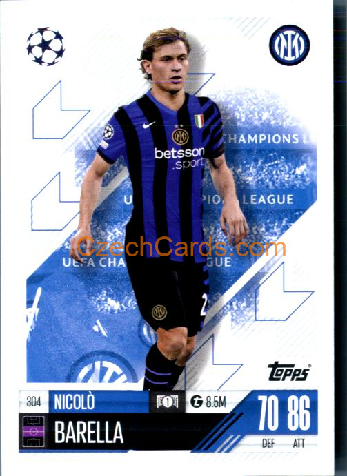 Nicolo Barella 2024/25 Match Attax #304
