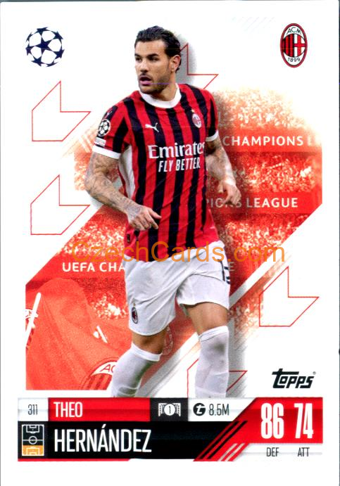 Theo Hernandez 2024/25 Match Attax #311