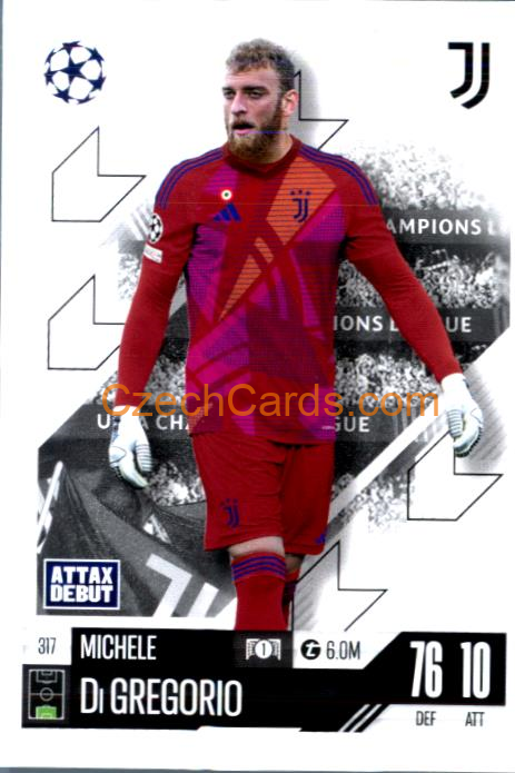 Michele Di Gregorio 2024/25 Match Attax #317
