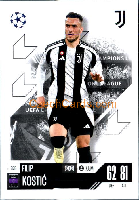 Filip Kostic 2024/25 Match Attax #325