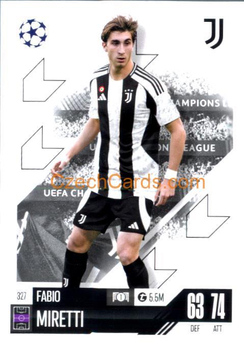 Fabio Miretti 2024/25 Match Attax #327