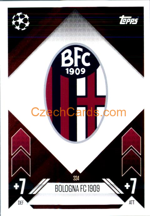 Team Badge Bologna 2024/25 Match Attax #334
