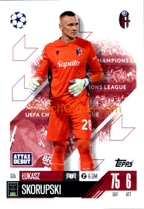 Łukasz Skorupski 2024/25 Match Attax #335