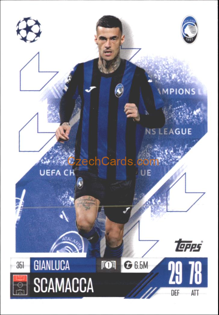 Gianluca Scamacca 2024/25 Match Attax #351