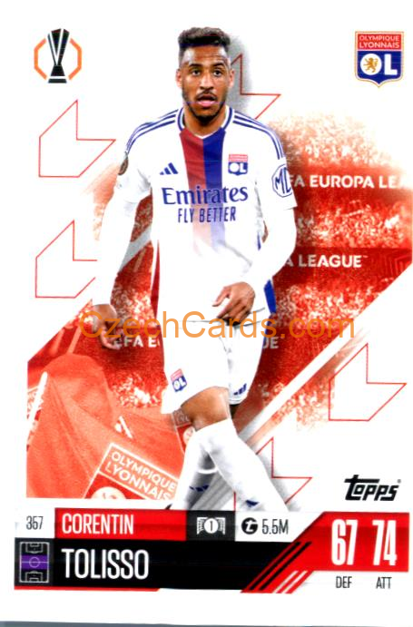 Corentin Tolisso 2024/25 Match Attax #357