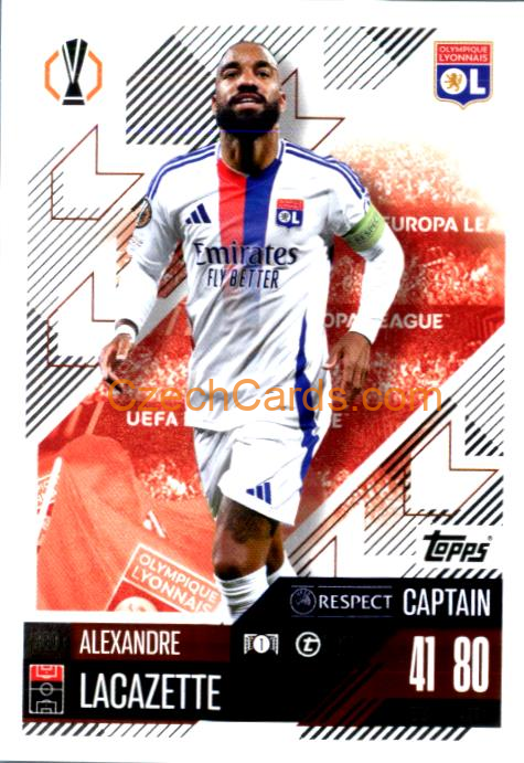 Alexandre Lacazette 2024/25 Match Attax #360