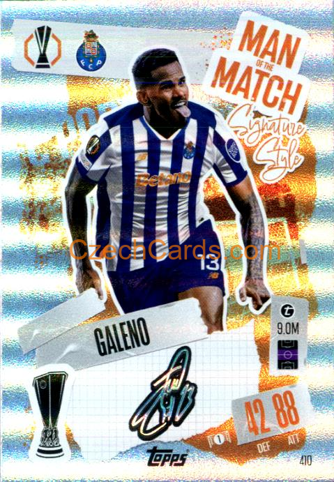 Galeno 2024/25 Match Attax Man of the Match #410