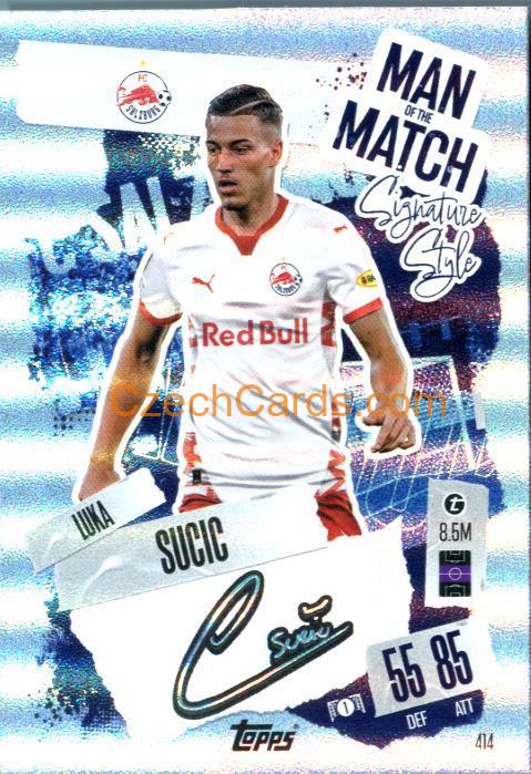 Luka Sucic 2024/25 Match Attax Man of the Match #414