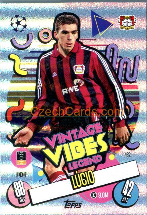 Lúcio 2024/25 Match Attax Vintage Vibes Legend #432