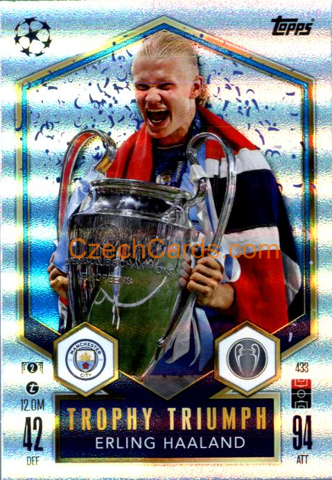 Erling Haaland 2024/25 Match Attax Trophy Triumph #433