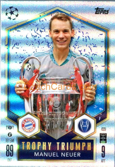 Manuel Neuer 2024/25 Match Attax Trophy Triumph #439