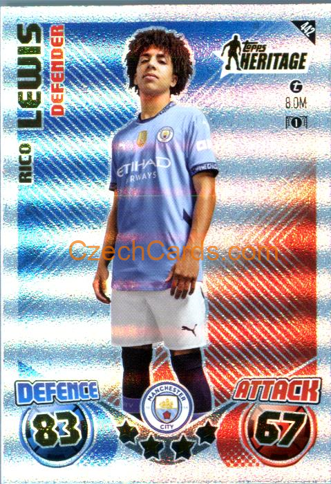 Rico Lewis 2024/25 Match Attax Topps Heritage #442