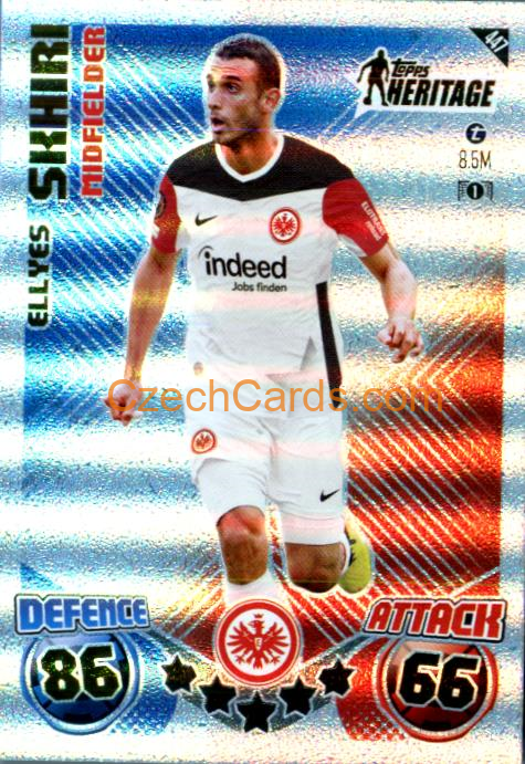 Ellyes Skhiri 2024/25 Match Attax Topps Heritage #447