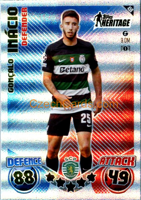 Goncalo Ignacio 2024/25 Match Attax Topps Heritage #459