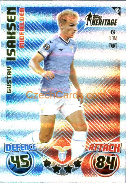 Gustav Isaksen 2024/25 Match Attax Topps Heritage #463