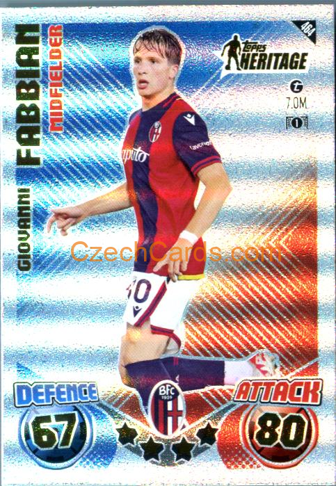 Giovanni Fabbian 2024/25 Match Attax Topps Heritage #464