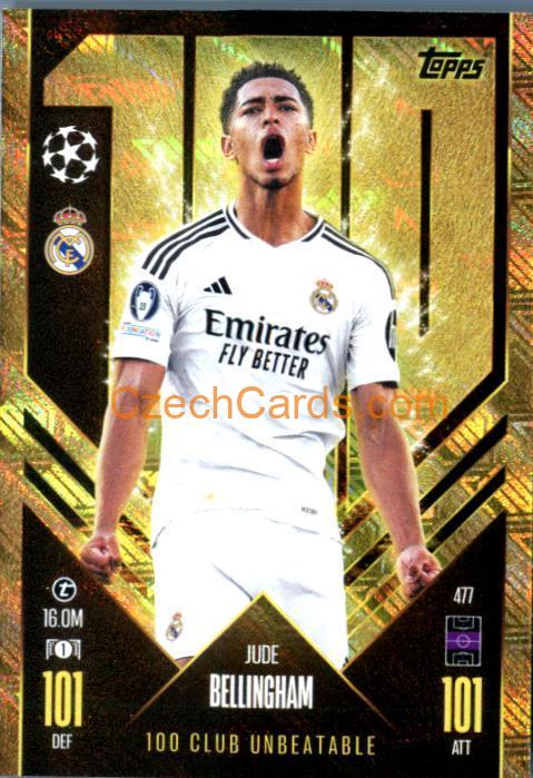 Jude Bellingham 2024/25 Match Attax 100 Club #477