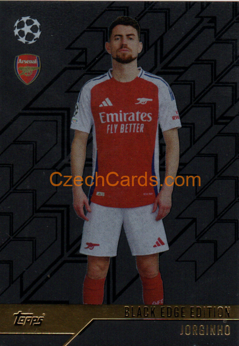 Jorginho 2024/25 Match Attax Black Edge Edition #BE4