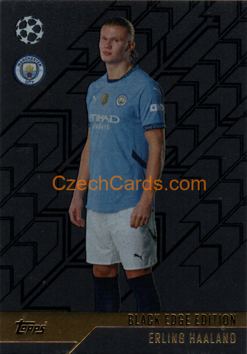 Erling Haaland 2024/25 Match Attax Black Edge Edition #BE6