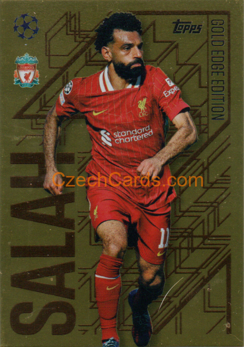 Mohamed Salah 2024/25 Match Attax Gold Edge Edition #GE4