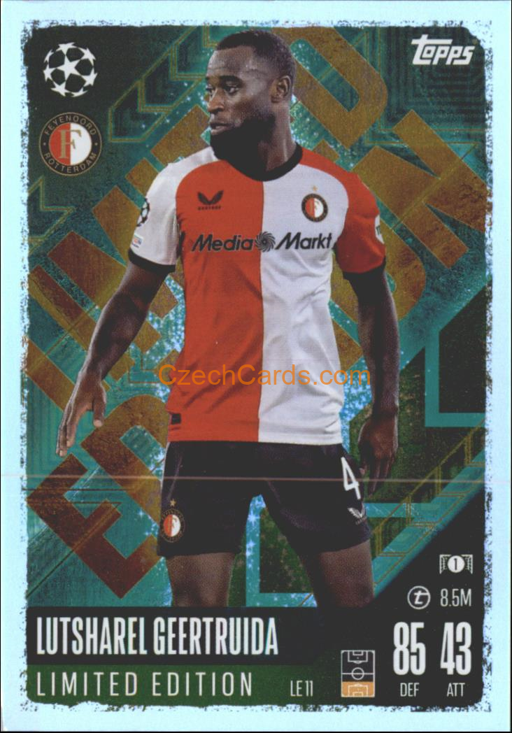 Lutsharel Geertruida 2024/25 Match Attax Limited Edition #LE11
