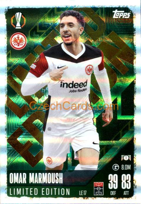 Omar Marmoush 2024/25 Match Attax Limited Edition #LE17