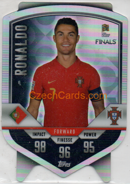 Ronaldo 2022/23 Match Attax 101 Chrome Shield #DC4