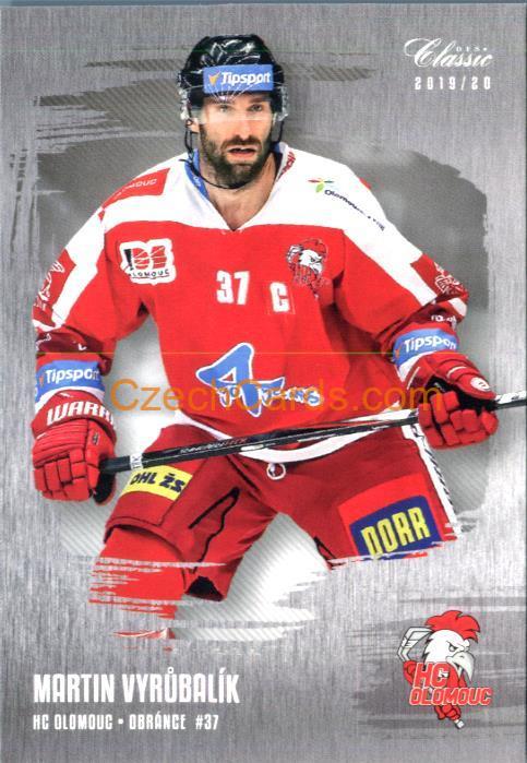 Martin Vyrůbalík OFS Classic 2019/20 silver parallel #102