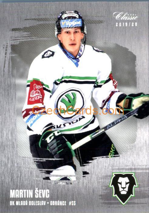 Martin Ševc OFS Classic 2019/20 silver parallel #133
