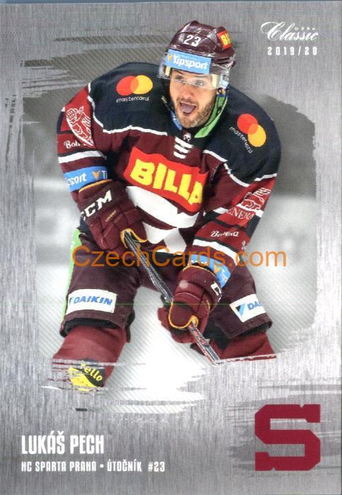 Lukáš Pech OFS Classic 2019/20 silver parallel #176