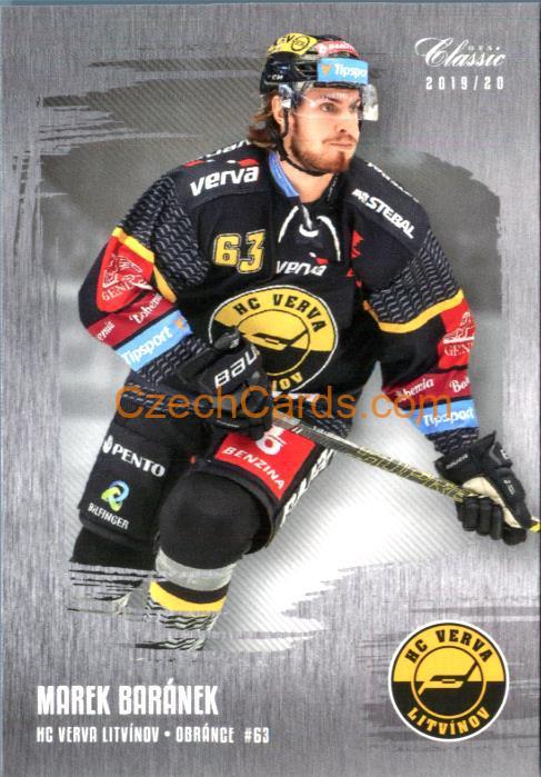 Marek Baránek OFS Classic 2019/20 silver parallel #192