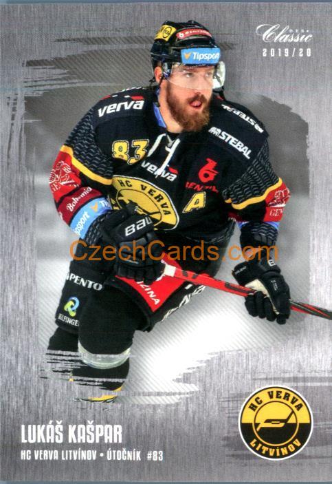 Lukáš Kašpar OFS Classic 2019/20 silver parallel #196