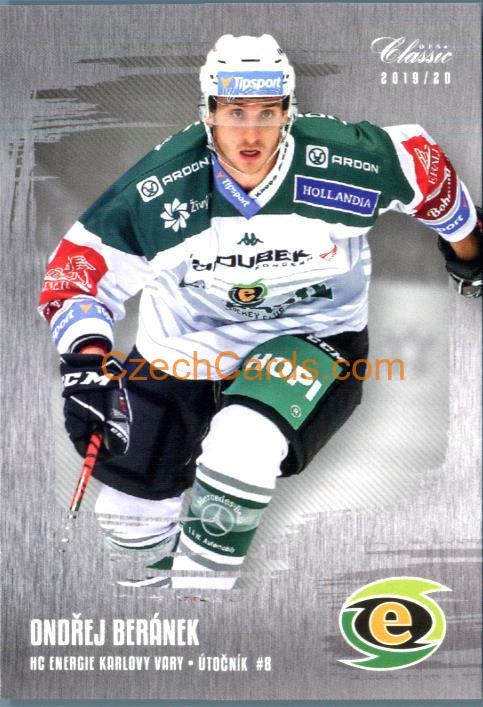 Ondřej Beránek OFS Classic 2019/20 silver parallel #203