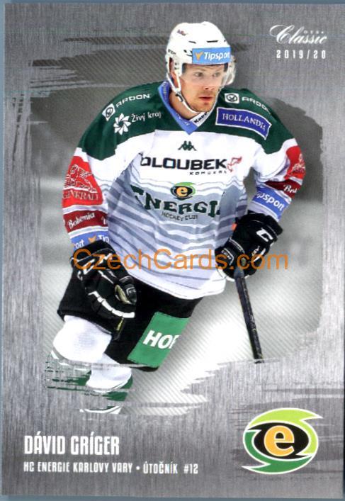 Dávid Gríger OFS Classic 2019/20 silver parallel #207