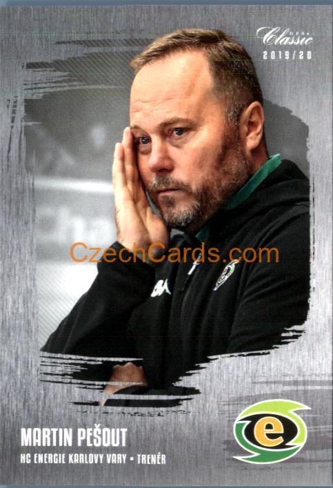 Martin Pešout (TR) OFS Classic 2019/20 silver parallel #216