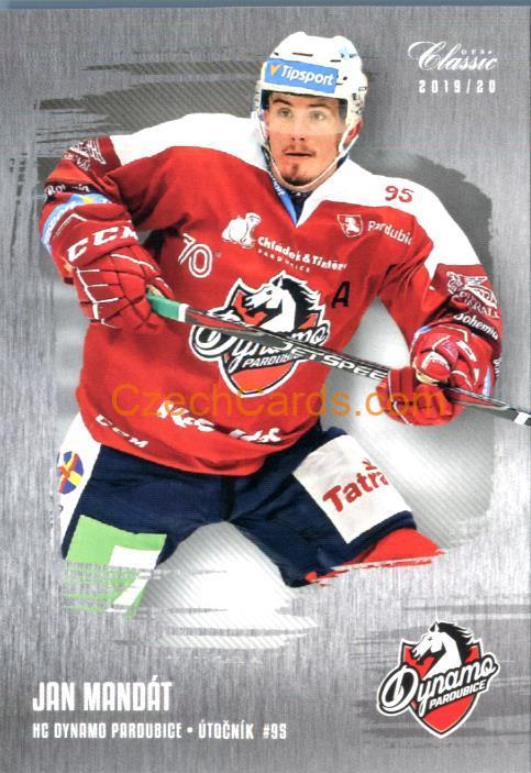 Jan Mandát OFS Classic 2019/20 silver parallel #218