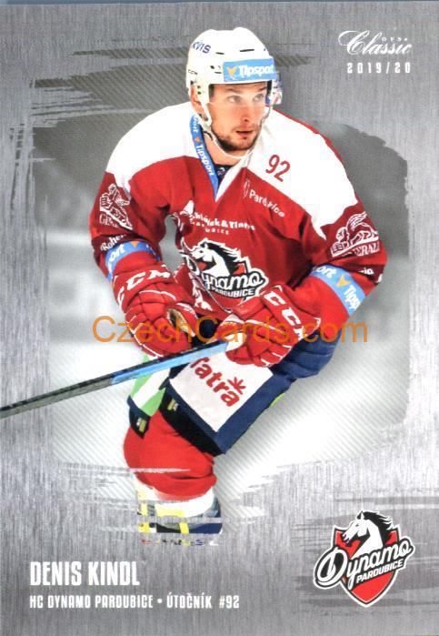 Denis Kindl OFS Classic 2019/20 silver parallel #219