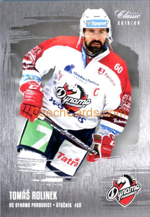 Tomáš Rolinek OFS Classic 2019/20 silver parallel #224