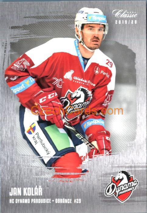 Jan Kolář OFS Classic 2019/20 silver parallel #231