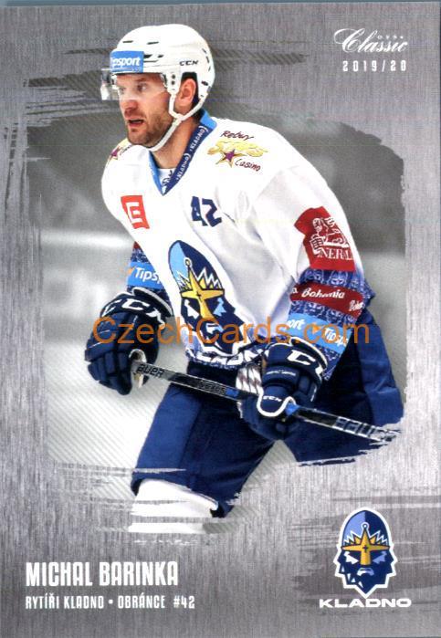 Michal Barinka OFS Classic 2019/20 silver parallel #238