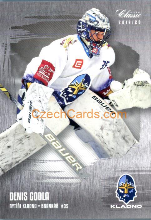 Denis Godla (G) OFS Classic 2019/20 silver parallel #239