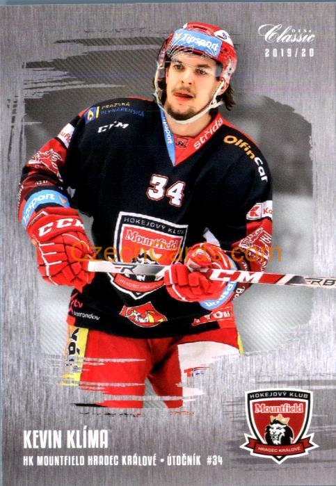 Kevin Klíma OFS Classic 2019/20 silver parallel #370