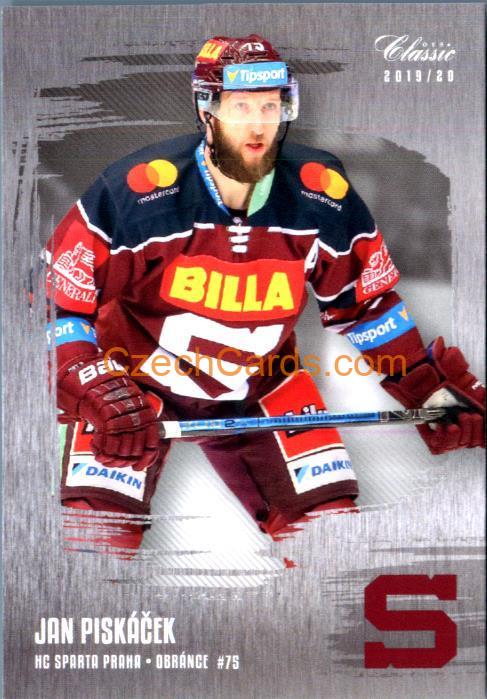 Jan Piskáček OFS Classic 2019/20 silver parallel #420