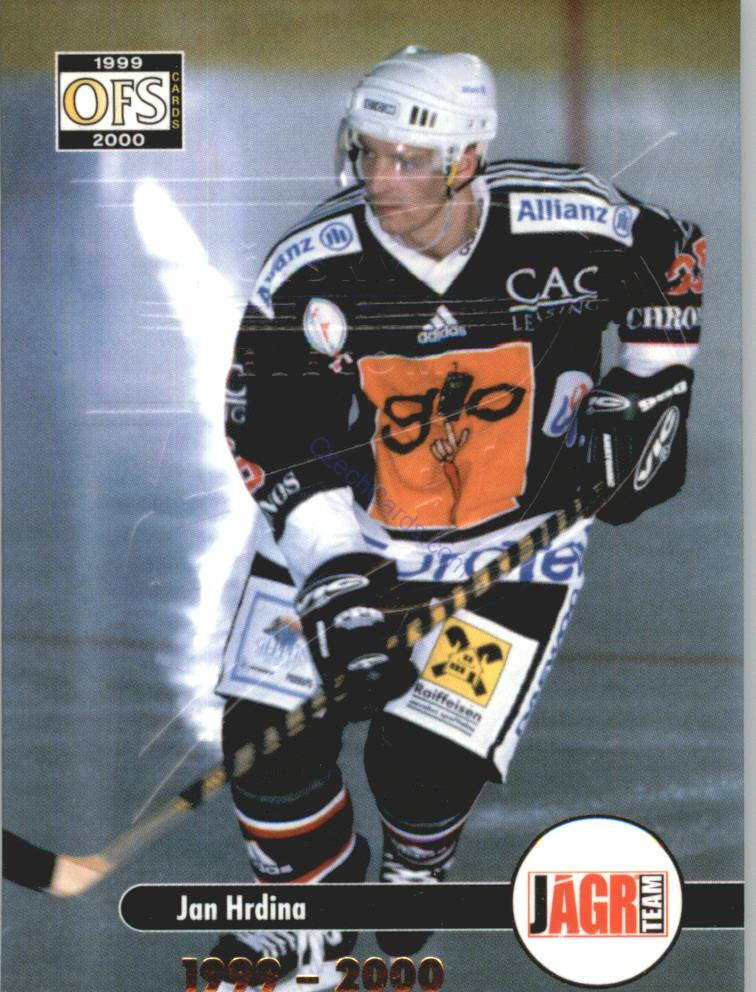 Jan Hrdina OFS 1999/00 embossed gold #22