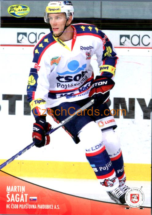 Šagát Martin 2012/13 OFS hokejová karta #64