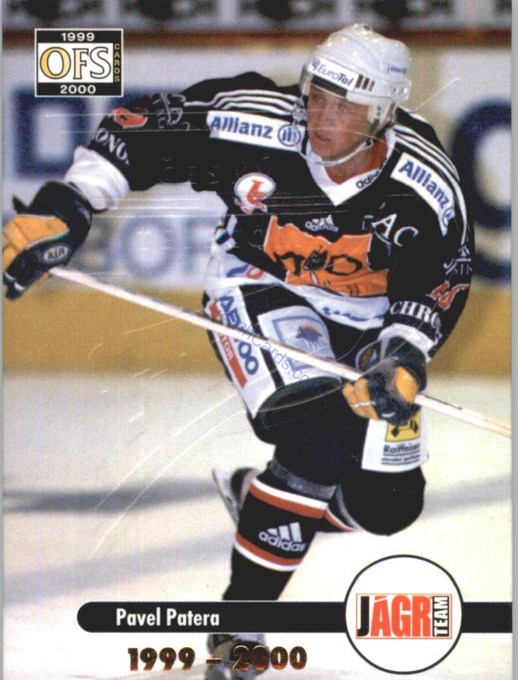 Pavel Patera OFS 1999/00 embossed gold #28