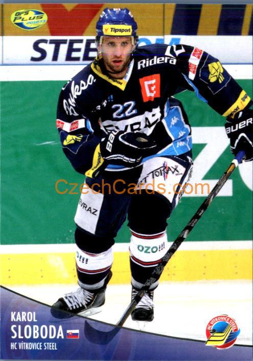 Sloboda Karol 2012/13 OFS hokejová karta #82