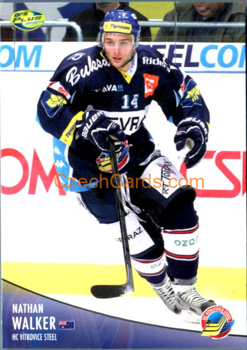 Walker Nathan 2012/13 OFS hokejová karta #87