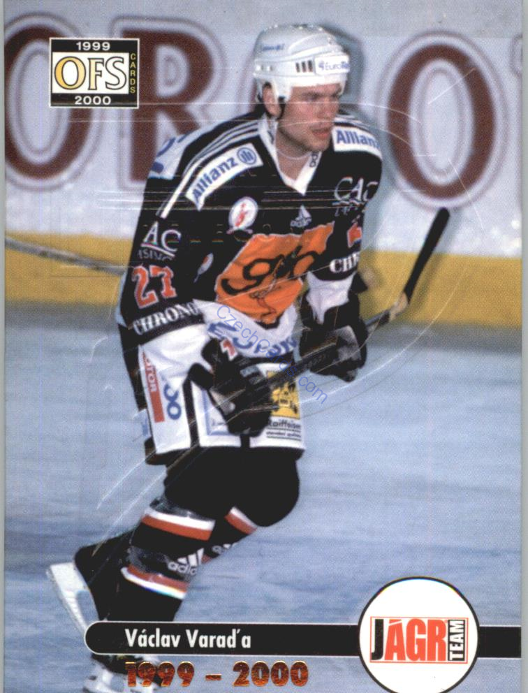 Václav Varaďa OFS 1999/00 embossed gold #38